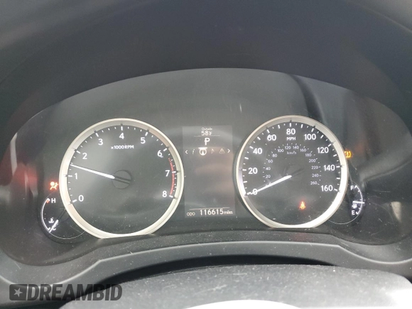 2015 Lexus IS 250 с VIN JTHBF1D29F5076948, выставлен на аукционе Copart как лот 54606495 с пробегом 116 615 миль миль и Списание • Salvage title. История ставок и продаж доступна на DreamBid. Изображение 9.