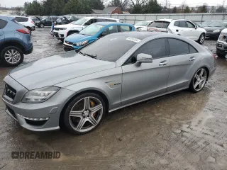 2012 Mercedes-Benz CLS-Class CLS 63 AMG with VIN WDDLJ7EB3CA052773, listed as a Copart auction lot 84265384 with 146,387 mi miles and Salvage Title. Bid and sale history available at carsss.com. Image 1.