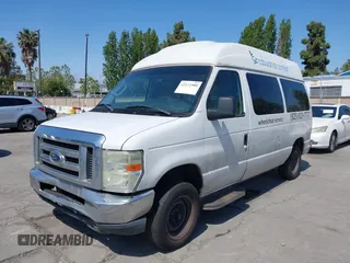 2010 Ford Econoline Cargo Commercial with VIN 1FTNE1EW0ADB02760, listed as a IAAI auction lot 42172900 with 503,058 mi miles. Bid and sale history available at carsss.com. Image 6.