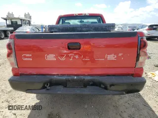 2006 Chevrolet Silverado 1500 Work Truck with VIN 1GCEC14X06Z297043, listed as a Copart auction lot 51252215 with 72,737 mi miles and Clean Title. Bid and sale history available at carsss.com. Image 6.