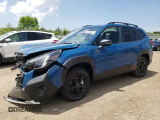 2024 Subaru Forester Wilderness with VIN JF2SKAJC7RH523422, listed as a Copart auction lot 61398025 with 2,311 mi miles and Salvage title. Bid and sale history available at DreamBid. Image 1.