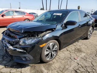 2018 Honda Civic EX-T z VIN JHMFC1F38JX018777, wystawiony jako Copart lot #43087715 z przebiegiem 143 847 mil mil oraz Szkoda całkowita • Salvage title. Historia ofert i sprzedaży dostępna na DreamBid. Obrazek 1.
