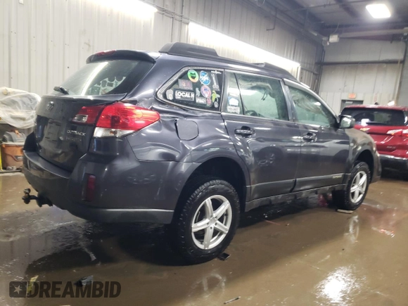 2013 Subaru Outback 2.5i with VIN 4S4BRCAC1D1285411, listed as a Copart auction lot 44221785 with 200,890 mi miles and Salvage title. Bid and sale history available at DreamBid. Image 3.