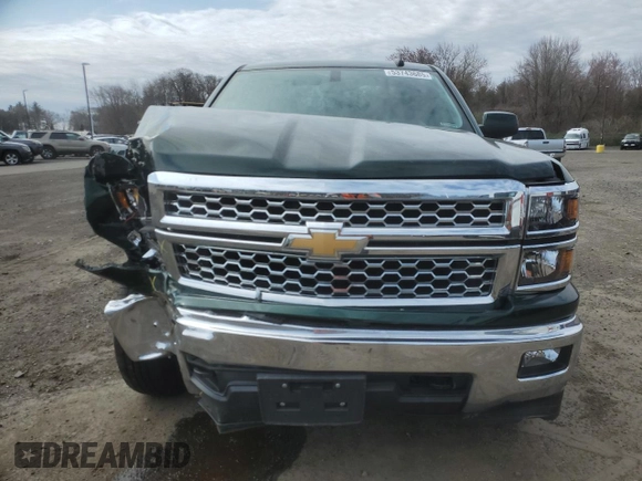 2015 Chevrolet Silverado 1500 LT with VIN 1GCNKREC4FZ336620, listed as a Copart auction lot 53743685 with 66,122 mi miles and Salvage Title. Bid and sale history available at carsss.com. Image 5.