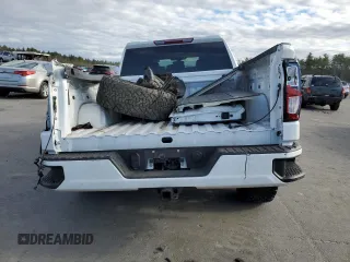 2021 GMC Sierra 1500 with VIN 1GTV9CET2MZ426001, listed as a Copart auction lot 80933594 with 109,076 mi miles and Salvage Title. Bid and sale history available at DreamBid. Image 6.