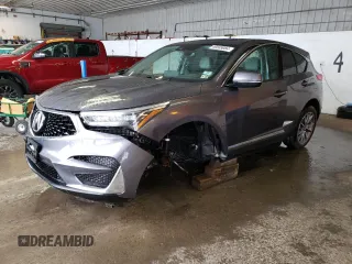 2020 Acura RDX w/Technology Pkg with VIN 5J8TC2H58LL018802, listed as a Copart auction lot 49589084 with 36,217 mi miles. Bid and sale history available at carsss.com. Image 1.