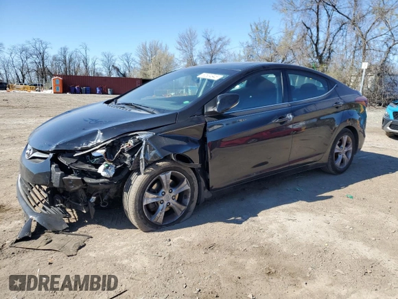 2016 Hyundai Elantra SE with VIN 5NPDH4AE0GH786343, listed as a Copart auction lot 50524945 with 100,898 mi miles and Salvage Title. Bid and sale history available at carsss.com. Image 1.
