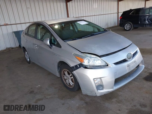 2010 Toyota Prius II with VIN JTDKN3DU5A1310245, listed as a IAAI auction lot 42003184 with 115,217 mi miles. Bid and sale history available at carsss.com. Image 1.