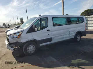 2021 Ford Transit Passenger XL z VIN 1FBAX2Y80MKA30829, wystawiony jako Copart lot #86260144 z przebiegiem 110 572 mil mil oraz Szkoda całkowita • Salvage title. Historia ofert i sprzedaży dostępna na DreamBid. Obrazek 1.