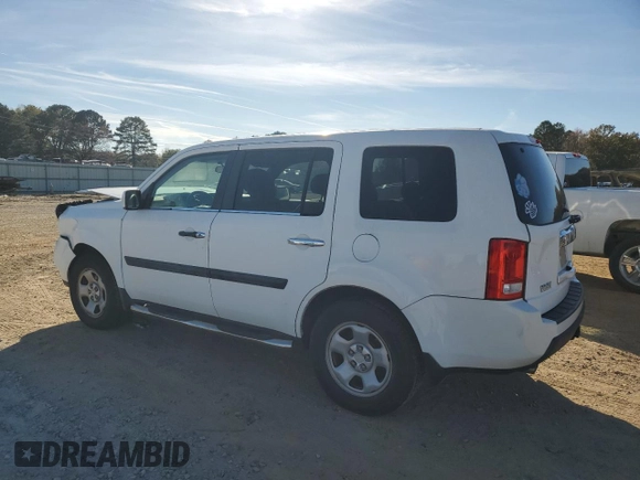 2011 Honda Pilot LX with VIN 5FNYF4H21BB094179, listed as a Copart auction lot 80498764 with 183,544 mi miles and Salvage Title. Bid and sale history available at DreamBid. Image 2.