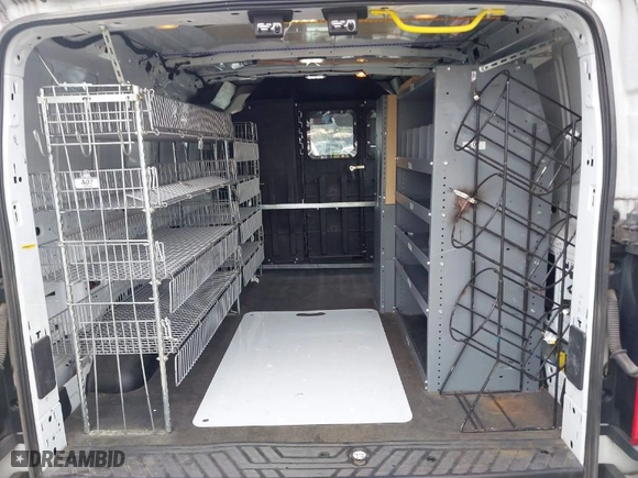2016 Ford Transit Cargo Van with VIN 1FTYE1YM3GKA86534, listed as a IAAI auction lot 41890239 with 216,017 mi miles. Bid and sale history available at carsss.com. Image 8.