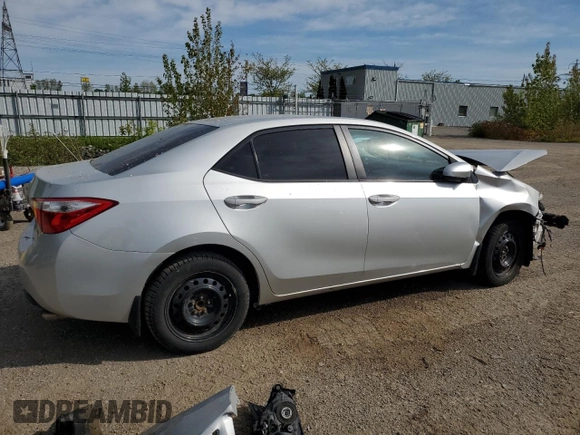 2014 Toyota Corolla L with VIN 2T1BURHE7EC207001, listed as a Copart auction lot 56371685 with Not provided miles and Salvage title. Bid and sale history available at DreamBid. Image 3.