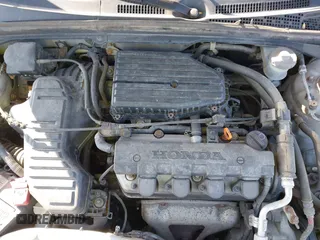 2001 Honda Civic LX with VIN 1HGES16541L057120, listed as a IAAI auction lot 41897827 with 160,715 mi miles. Bid and sale history available at carsss.com. Image 10.