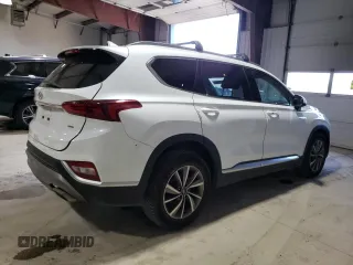 2020 Hyundai Santa Fe SEL with VIN 5NMS3CAD2LH300288, listed as a Copart auction lot 49619335 with 72,123 mi miles and Salvage Title. Bid and sale history available at carsss.com. Image 3.