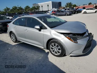 2022 Toyota Corolla LE with VIN 5YFEPMAE5NP292471, listed as a Copart auction lot 52486485 with 24,695 mi miles and Salvage Title. Bid and sale history available at carsss.com. Image 4.