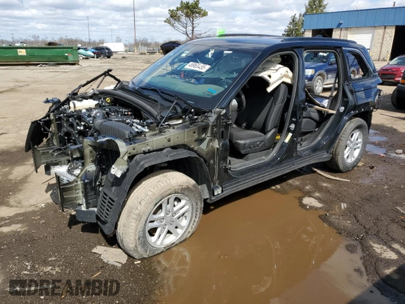 2024 Jeep Grand Cherokee Laredo X with VIN 1C4RJHAG7RC254864, listed as a Copart auction lot 49963455 with 0 mi miles and Non Repairable. Bid and sale history available at carsss.com. Image 1.