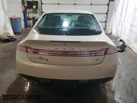 2015 Lincoln MKZ Hybrid with VIN 3LN6L2LU4FR607177, listed as a Copart auction lot 57472145 with 121,708 mi miles and Salvage title. Bid and sale history available at DreamBid. Image 6.