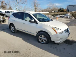 2012 Nissan Rogue S with VIN JN8AS5MT4CW302056, listed as a Copart auction lot 43032895 with 125,281 mi miles and Salvage Title. Bid and sale history available at carsss.com. Image 4.