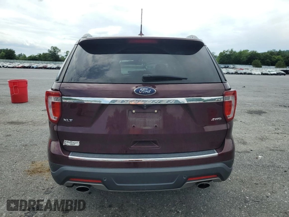 2018 Ford Explorer XLT с VIN 1FM5K8D86JGC21055, выставлен на аукционе Copart как лот 65515705 с пробегом 63 104 миль миль и Списание • Salvage title. История ставок и продаж доступна на DreamBid. Изображение 6.