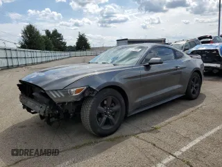 2016 Ford Mustang V6 with VIN 1FA6P8AM2G5301121, listed as a Copart auction lot 61177025 with 99,789 mi miles and Salvage title. Bid and sale history available at DreamBid. Image 1.