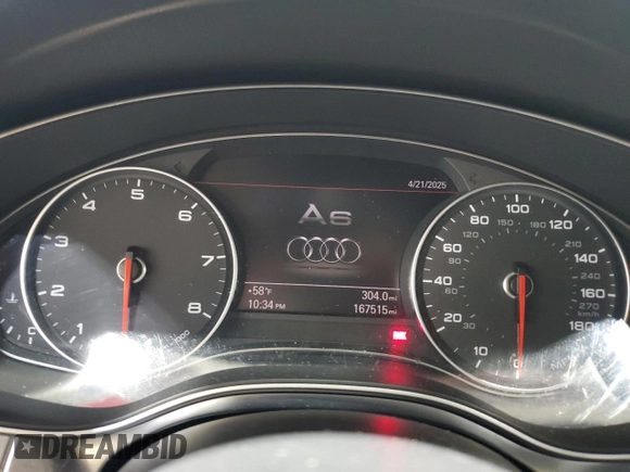 2013 Audi A6 Prestige z VIN WAUHGAFC2DN009438, wystawiony jako Copart lot #53966355 z przebiegiem 167 515 mil mil oraz Czysty tytuł • Clean title. Historia ofert i sprzedaży dostępna na DreamBid. Obrazek 9.