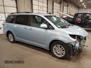 2015 Toyota Sienna XLE with VIN 5TDYK3DC1FS529806, listed as a Copart auction lot 52364225 with 180,172 mi miles and Non Repairable. Bid and sale history available at DreamBid. Image 4.