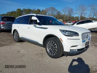 2020 Lincoln Aviator Reserve z VIN 5LM5J7WC5LGL36194, wystawiony jako IAAI lot #41330730 z przebiegiem 110 660 mil mil oraz . Historia ofert i sprzedaży dostępna na DreamBid. Obrazek 1.