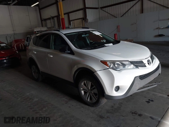 2014 Toyota RAV4 LE with VIN JTMBFREV8EJ005559, listed as a IAAI auction lot 41963080 with 126,296 mi miles and . Bid and sale history available at DreamBid. Image 1.
