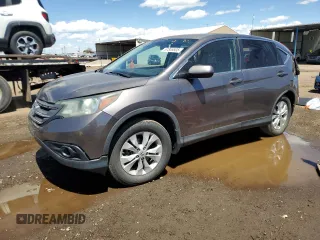 2012 Honda CR-V EX z VIN 5J6RM4H5XCL014102, wystawiony jako Copart lot #57346505 z przebiegiem 132 141 mil mil oraz Szkoda całkowita • Salvage title. Historia ofert i sprzedaży dostępna na DreamBid. Obrazek 1.