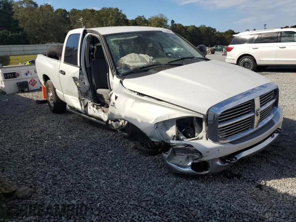 2008 Dodge Ram 2500 SLT with VIN 3D7KR28A48G105693, listed as a Copart auction lot 76338284 with 0 mi miles and Salvage Title. Bid and sale history available at carsss.com. Image 4.