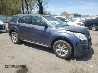 2013 Chevrolet Equinox LS with VIN 2GNALBEK9D6278269, listed as a Copart auction lot 54187555 with 163,775 mi miles and Salvage Title. Bid and sale history available at DreamBid. Image 4.