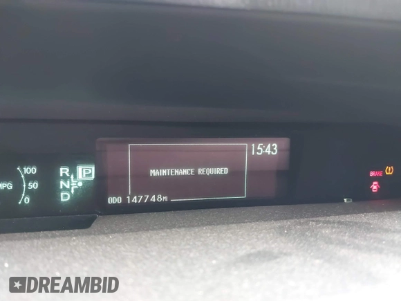 2015 Toyota Prius Four with VIN JTDKN3DU8F0426360, listed as a IAAI auction lot 42081419 with 147,748 mi miles. Bid and sale history available at carsss.com. Image 15.