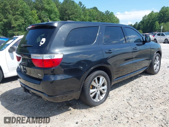 2012 Dodge Durango R/T with VIN 1C4SDHCT7CC266703, listed as a IAAI auction lot 42613171 with 168,290 mi miles and . Bid and sale history available at DreamBid. Image 4.