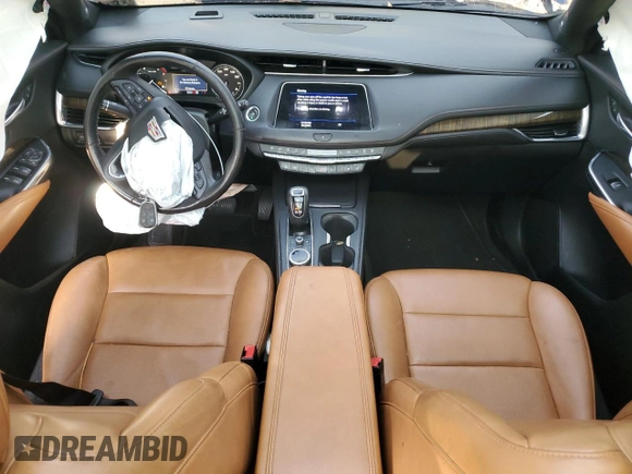 2019 Cadillac XT4 AWD Premium Luxury with VIN 1GYFZDR47KF217259, listed as a Copart auction lot 59275955 with 38,504 mi miles and Clean title. Bid and sale history available at DreamBid. Image 8.