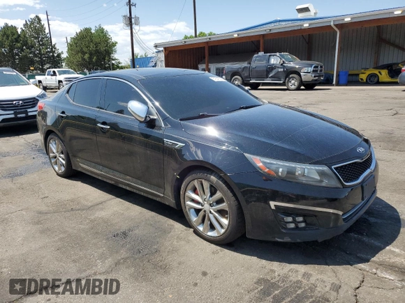 2014 Kia Optima SXL Turbo with VIN 5XXGR4A66EG280687, listed as a Copart auction lot 61647685 with 150,232 mi miles and Salvage title. Bid and sale history available at DreamBid. Image 4.