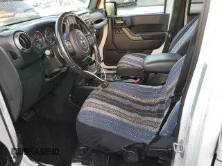 2018 Jeep Wrangler Unlimited Sport with VIN 1C4BJWDG3JL807080, listed as a Copart auction lot 74887824 with 51,559 mi miles and Non Repairable. Bid and sale history available at DreamBid. Image 7.