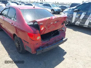 2008 Toyota Corolla CE with VIN 1NXBR32EX8Z988137, listed as a IAAI auction lot 42078677 with 186,746 mi miles and . Bid and sale history available at DreamBid. Image 6.