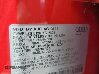 2022 Audi Q3 S line Premium Plus with VIN WA1EECF39N1030684, listed as a Copart auction lot 53829515 with 67,876 mi miles and Non repairable. Bid and sale history available at DreamBid. Image 13.