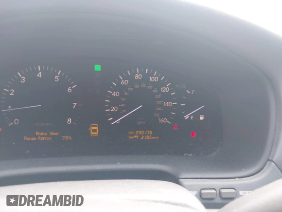2004 Lexus LS 430 with VIN JTHBN36F940151530, listed as a IAAI auction lot 42124508 with 230,175 mi miles. Bid and sale history available at carsss.com. Image 7.