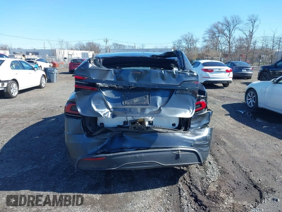 2022 Tesla Model X with VIN 7SAXCDE52NF345835, listed as a IAAI auction lot 41823522 with 24,401 mi miles and . Bid and sale history available at DreamBid. Image 15.