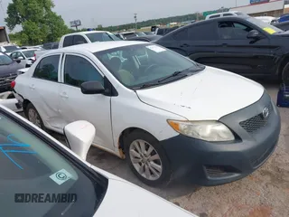 2009 Toyota Corolla with VIN 1NXBU40E59Z158934, listed as a IAAI auction lot 42471124 with 107,655 mi miles and . Bid and sale history available at DreamBid. Image 1.