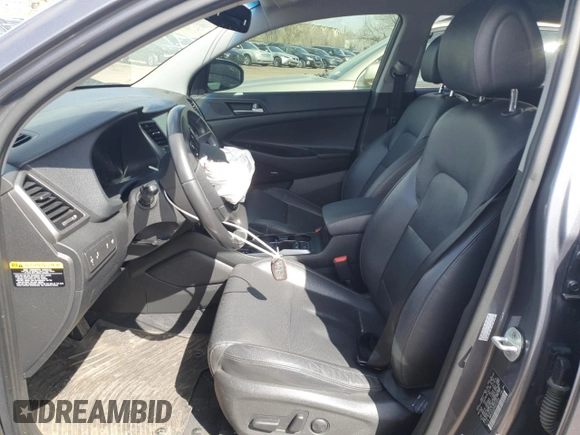 2017 Hyundai Tucson Sport with VIN KM8J3CA25HU310531, listed as a Copart auction lot 51484795 with 102,607 mi miles and Salvage Title. Bid and sale history available at DreamBid. Image 7.