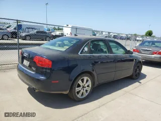 2007 Audi A4 2.0T with VIN WAUDF78E47A060521, listed as a Copart auction lot 54453505 with 173,988 mi miles and Clean Title. Bid and sale history available at carsss.com. Image 3.