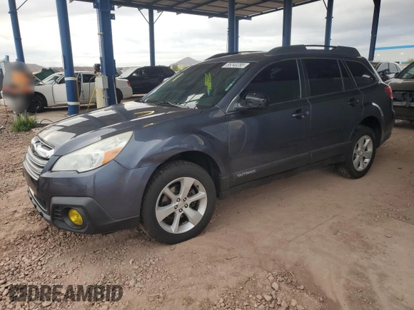 2014 Subaru Outback Premium with VIN 4S4BRBCC7E3271669, listed as a Copart auction lot 55240285 with 182,939 mi miles and Salvage Title. Bid and sale history available at DreamBid. Image 1.