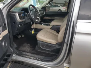 2022 Ford Expedition Max XLT with VIN 1FMJK1HT2NEA14989, listed as a Copart auction lot 54186415 with 50,243 mi miles and Salvage title. Bid and sale history available at DreamBid. Image 7.