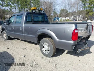 2013 Ford Super Duty F-250 SRW XL with VIN 1FT7W2A61DEA81188, listed as a IAAI auction lot 41742323 with 5 mi miles. Bid and sale history available at carsss.com. Image 3.