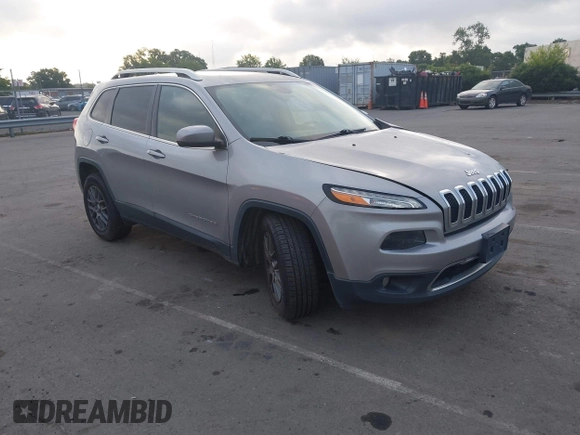 2017 Jeep Cherokee Limited with VIN 1C4PJLDB6HW526697, listed as a IAAI auction lot 42760984 with 191,897 mi miles and . Bid and sale history available at DreamBid. Image 1.
