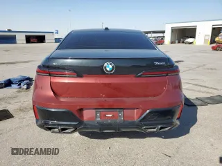 2023 BMW 7 Series 760i xDrive с VIN WBA33EJ09PCL98685, выставлен на аукционе Copart как лот 60106345 с пробегом 16 922 миль миль и Списание • Salvage title. История ставок и продаж доступна на DreamBid. Изображение 6.