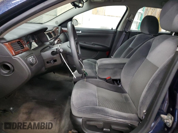 2009 Chevrolet Impala LT with VIN 2G1WT57KX91150682, listed as a Copart auction lot 54926875 with 95,362 mi miles and Salvage Title. Bid and sale history available at DreamBid. Image 7.