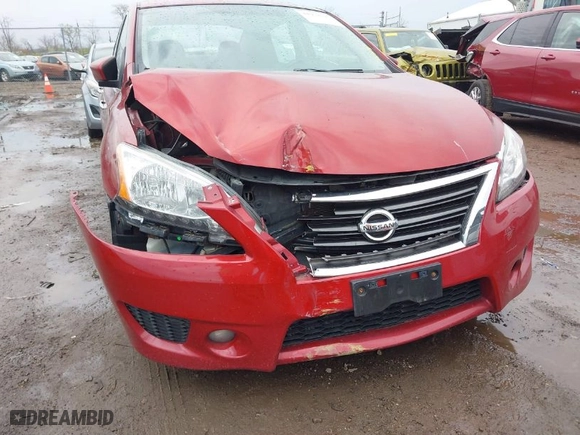 2014 Nissan Sentra SV with VIN 3N1AB7AP1EY262337, listed as a IAAI auction lot 41958717 with 132,976 mi miles. Bid and sale history available at carsss.com. Image 6.